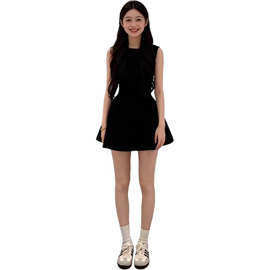 VENICEW Sleeveless Dress Women's