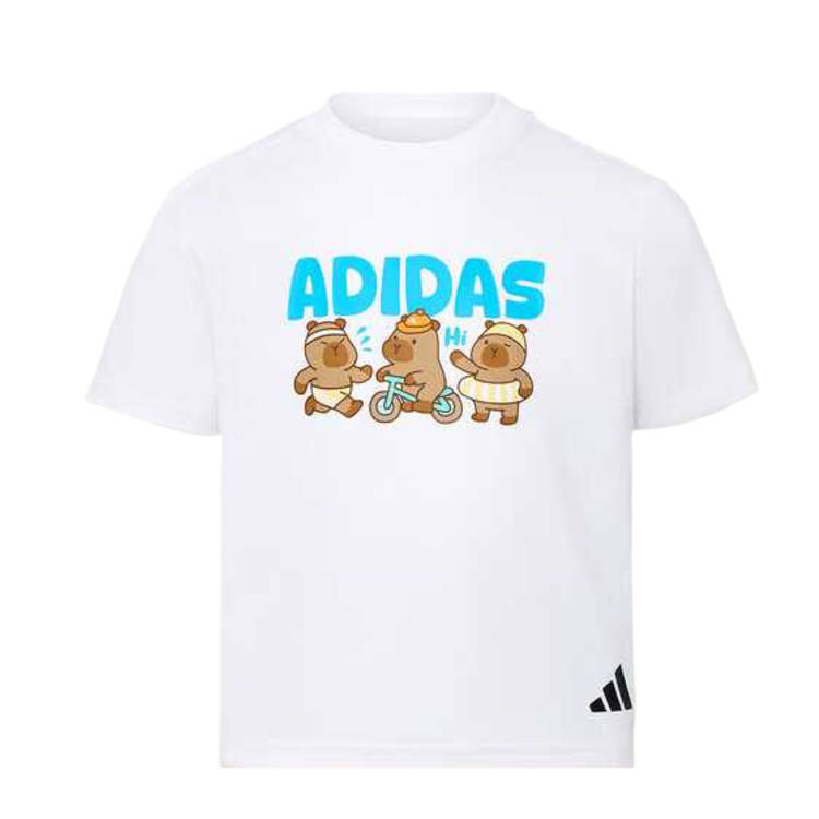 Adidas Adidas Kids T Shirts Crew Neck Moderate