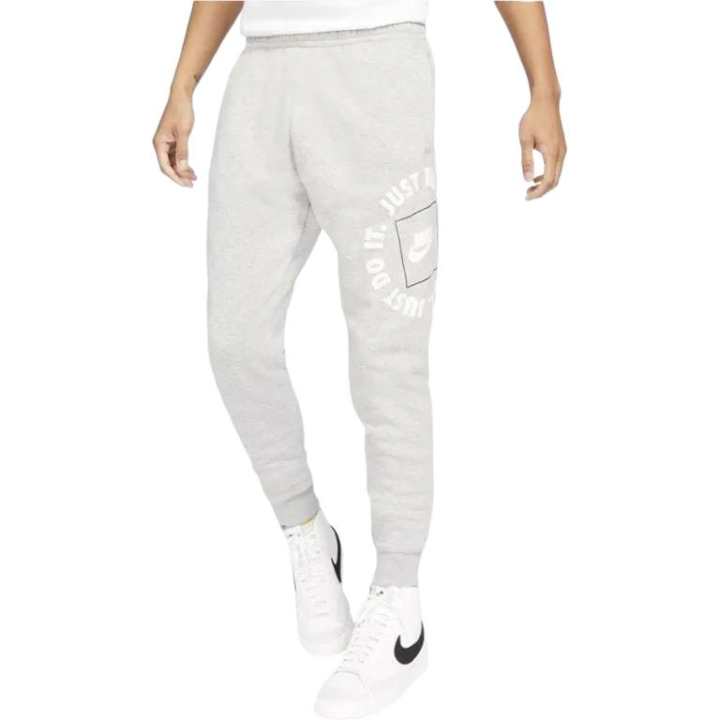 Nike Nike Knitted Sweatpants Men's Silver Moderate Cuffed Pants