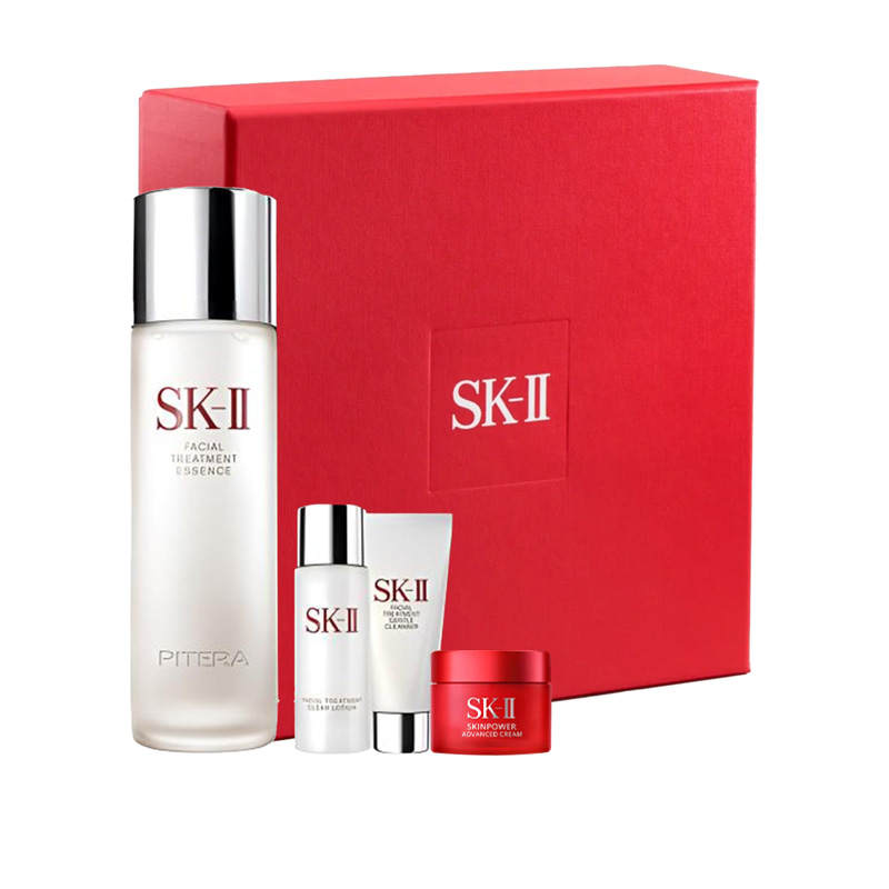 SK-II SK II Crystal Classic Box Serums Lotion Skincare Sets Moisturizing And Nourishing Repairing Hydrating