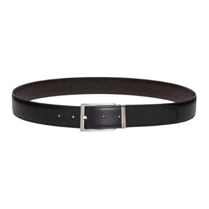 Ferragamo 【Previous Season】rectangle-buckle reversible belt