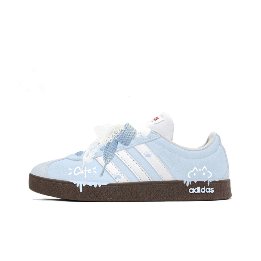 Adidas Adidas VL COURT 2.0 Low top Skateboard Shoes Unisex Blue