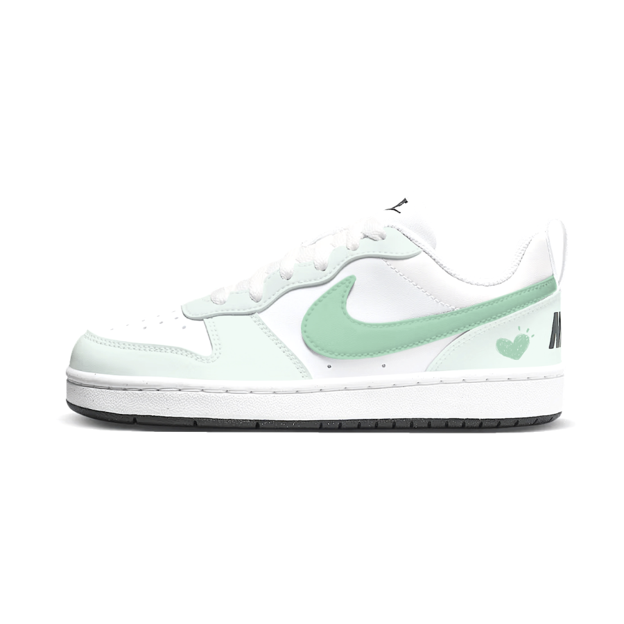 Nike Nike Court Borough Mint Wish Low top Kids' Skateboarding Shoes Green Teenagers