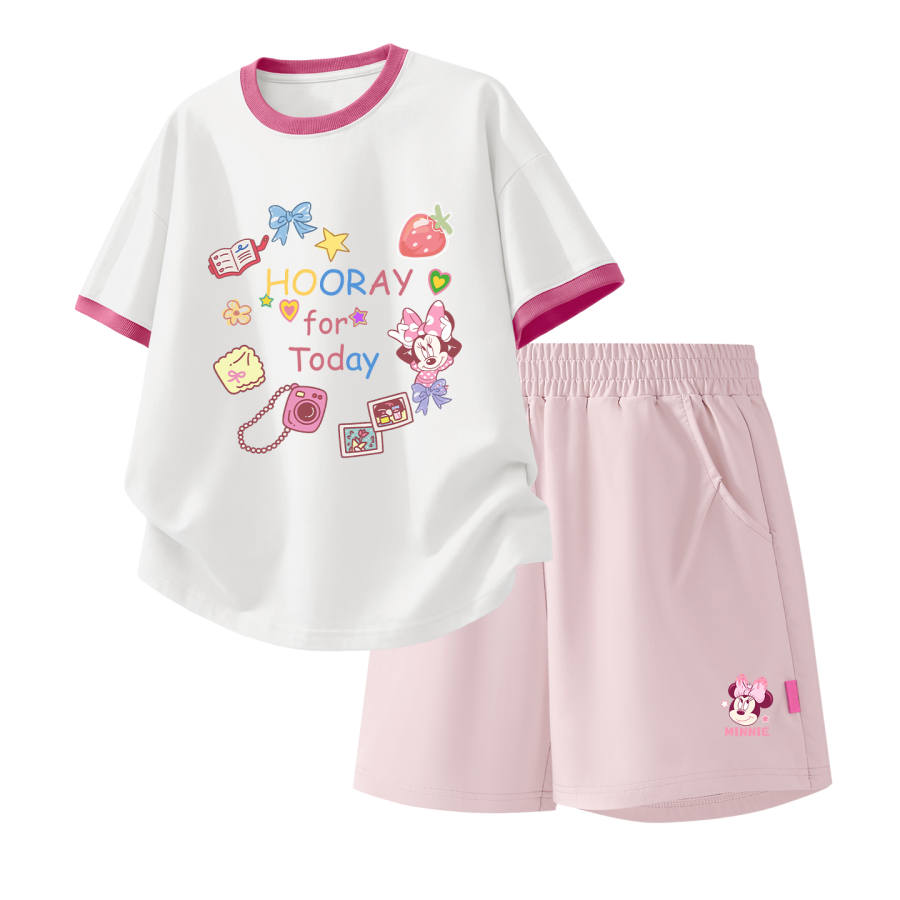 Disney Kids Casual Sportswear Crew Neck Thin