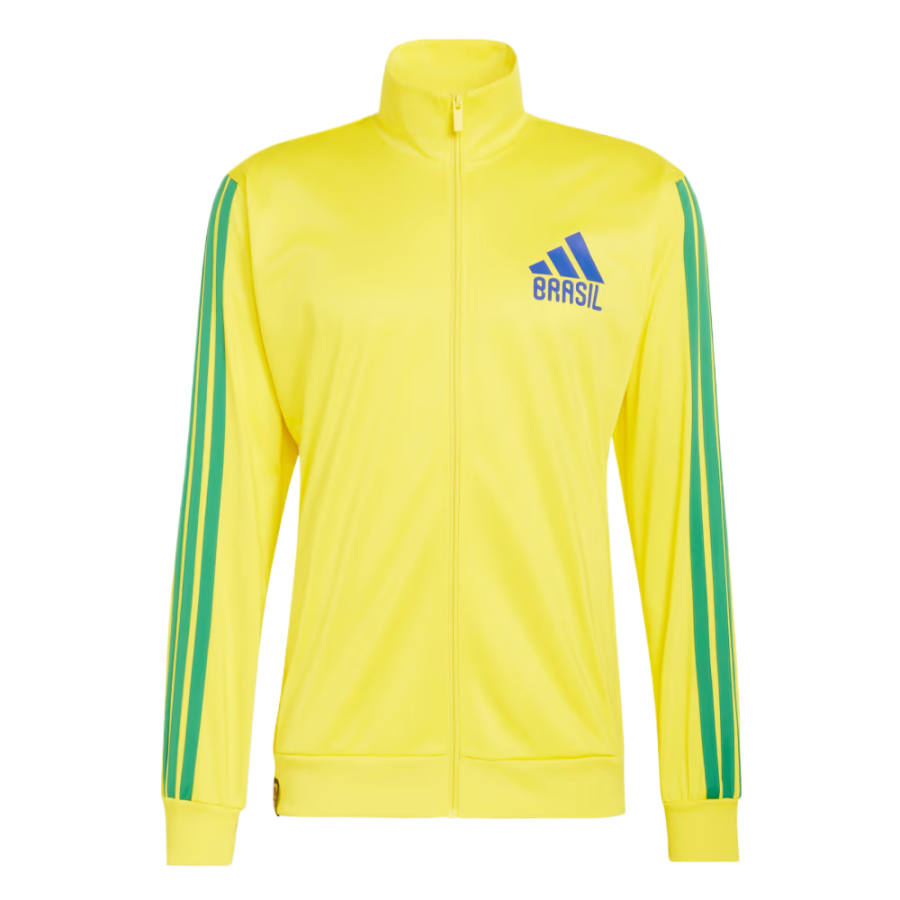 Adidas Adidas Jackets Men's Bright Yellow Stand Collar Moderate Other