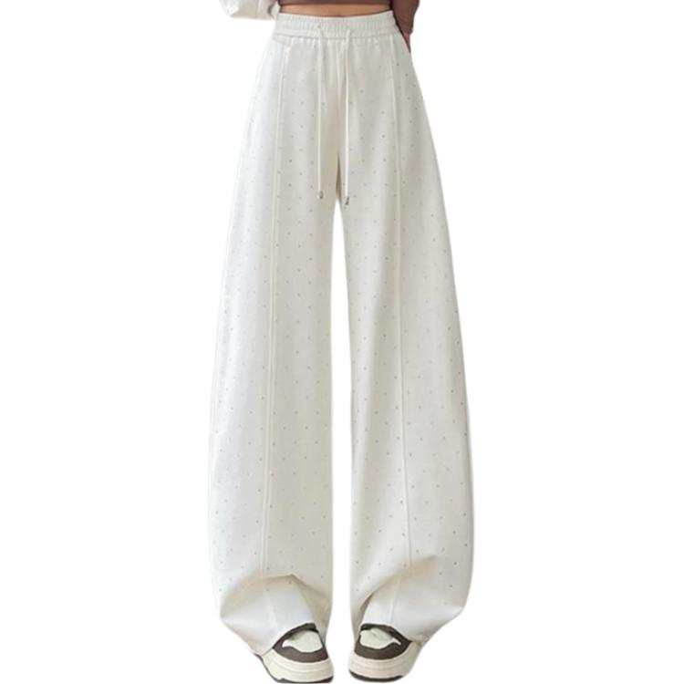 JBBCN Casual Pants Women's Moderate Wide Leg Pants