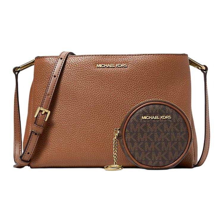 MICHAEL KORS Leather Crossbody Bags Women's Brown