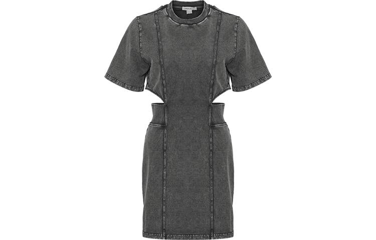 URBAN REVIVO Short Sleeved Dress For Women's Apparel Women's