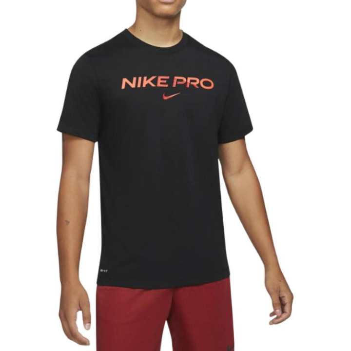 Nike Nike Pro T Shirts Men's Black Crew Neck