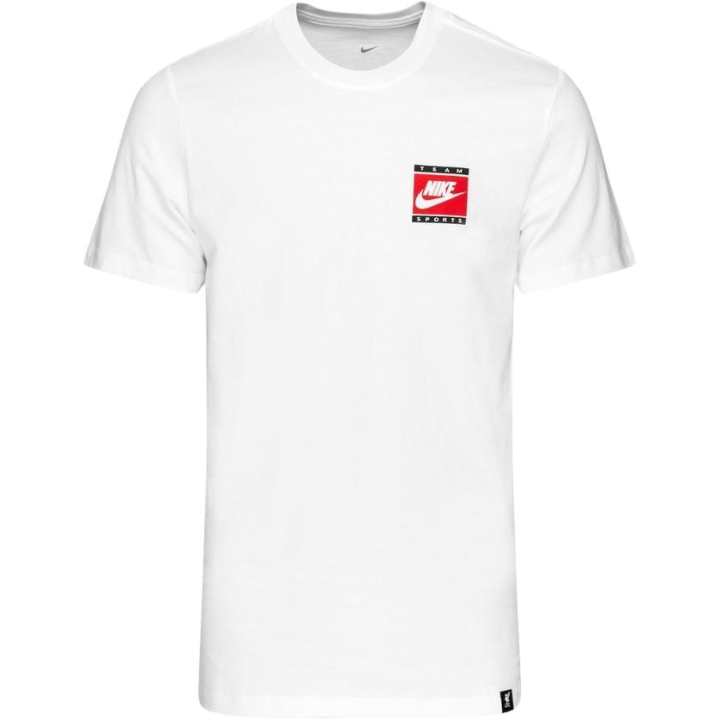Nike Nike Liverpool T Shirts Men's White Crew Neck