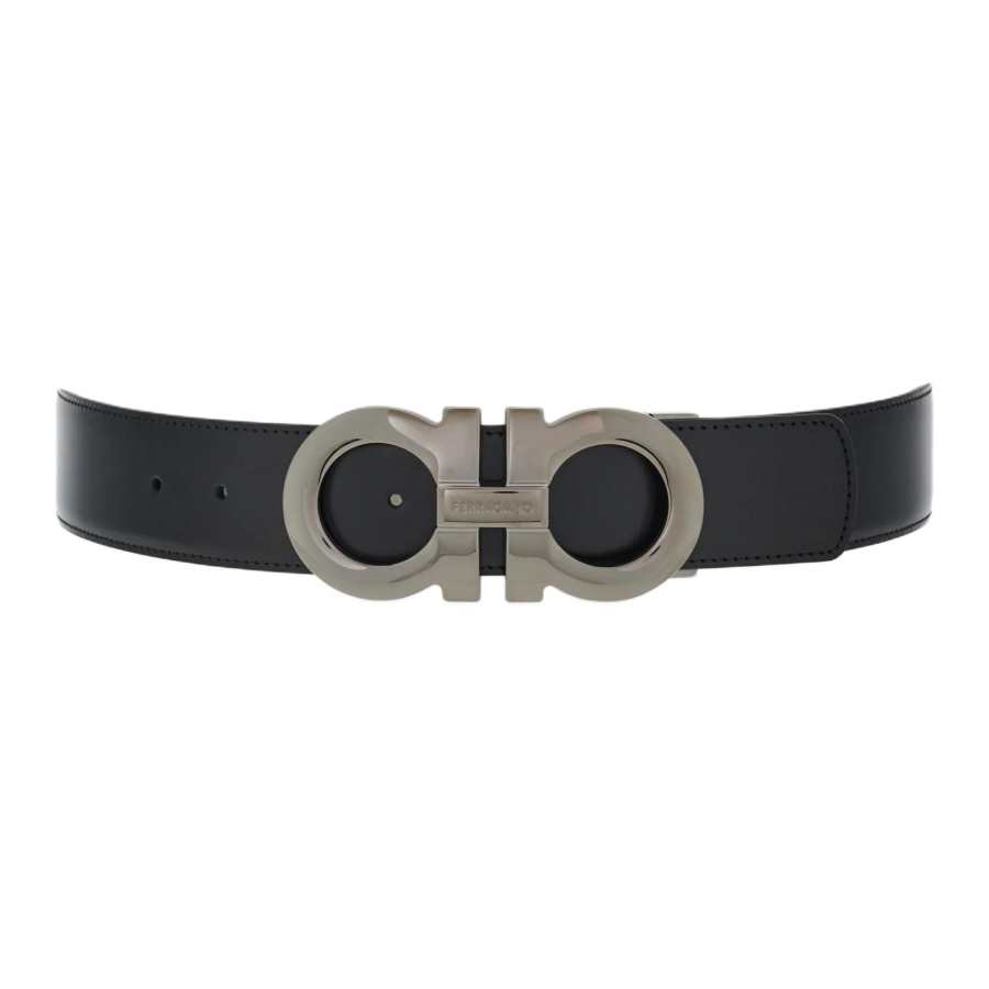 Ferragamo Ferragamo Gancini reversible leather belt