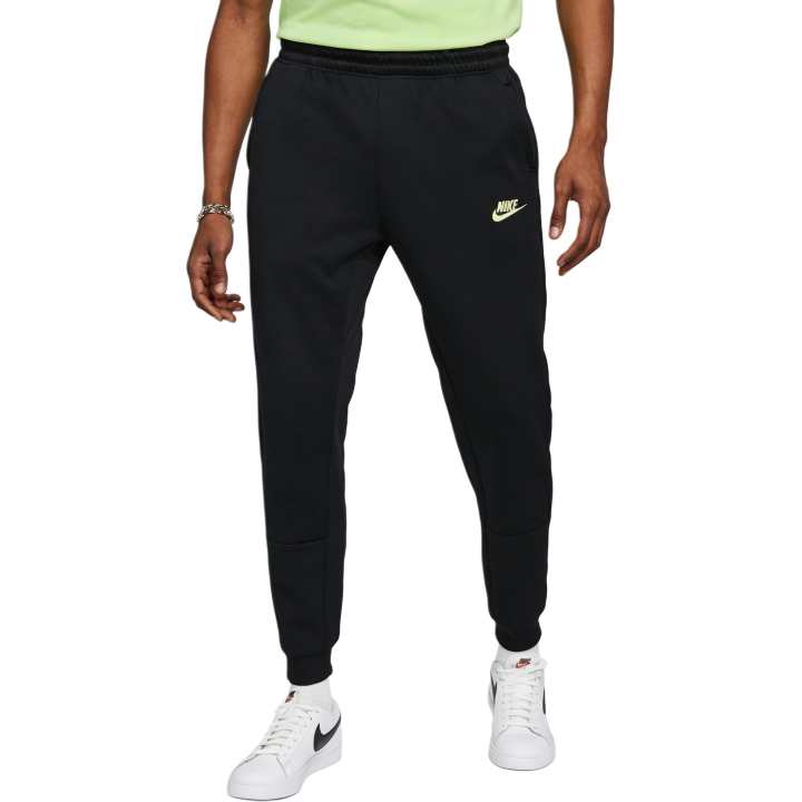 Nike Nike Knitted Sweatpants Men's Black Moderate Cuffed Pants