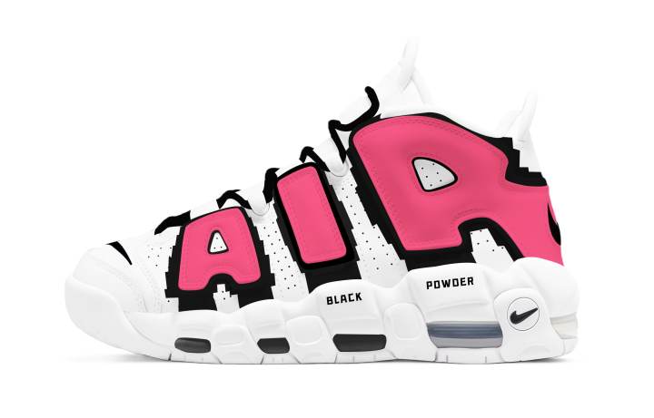 Nike Nike Air More Uptempo Large AIR Premium, Comfortable Leather Cushioning Slip Resistant Mid top Basketball Shoes