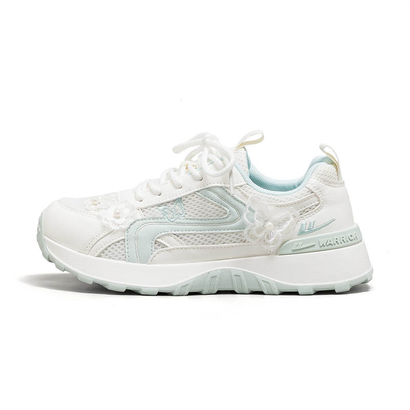 Warrior Cushioning Height Increasing Abrasion Resistant Lightweight Low top Casual Shoes Women's