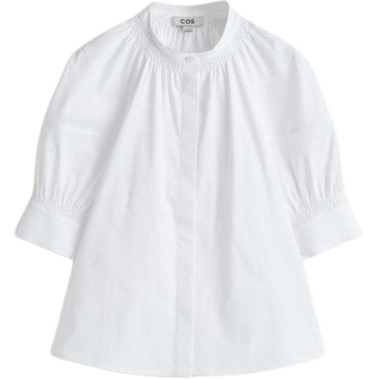 COS Shirts Women's White Lapel Moderate Other
