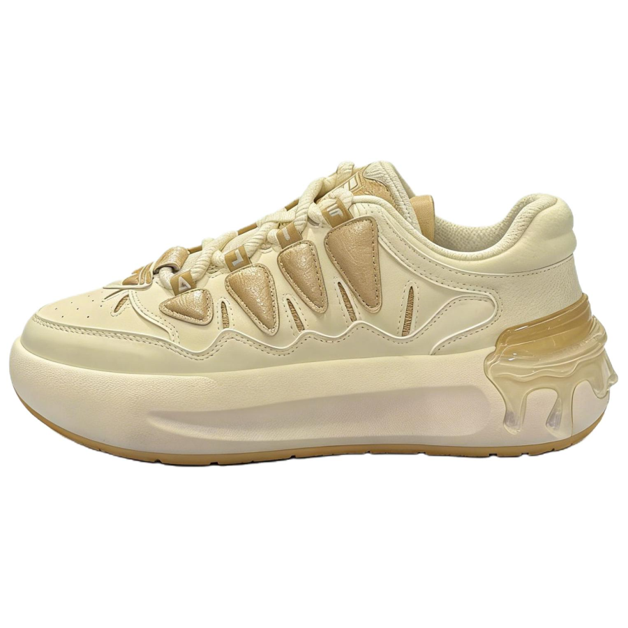 FILA Heritage Casual Shoes Women's Milk White Gold