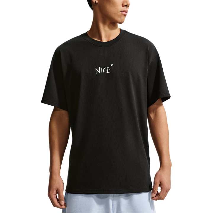 Nike Nike Sportswear T Shirts Men's Black Crew Neck Moderate