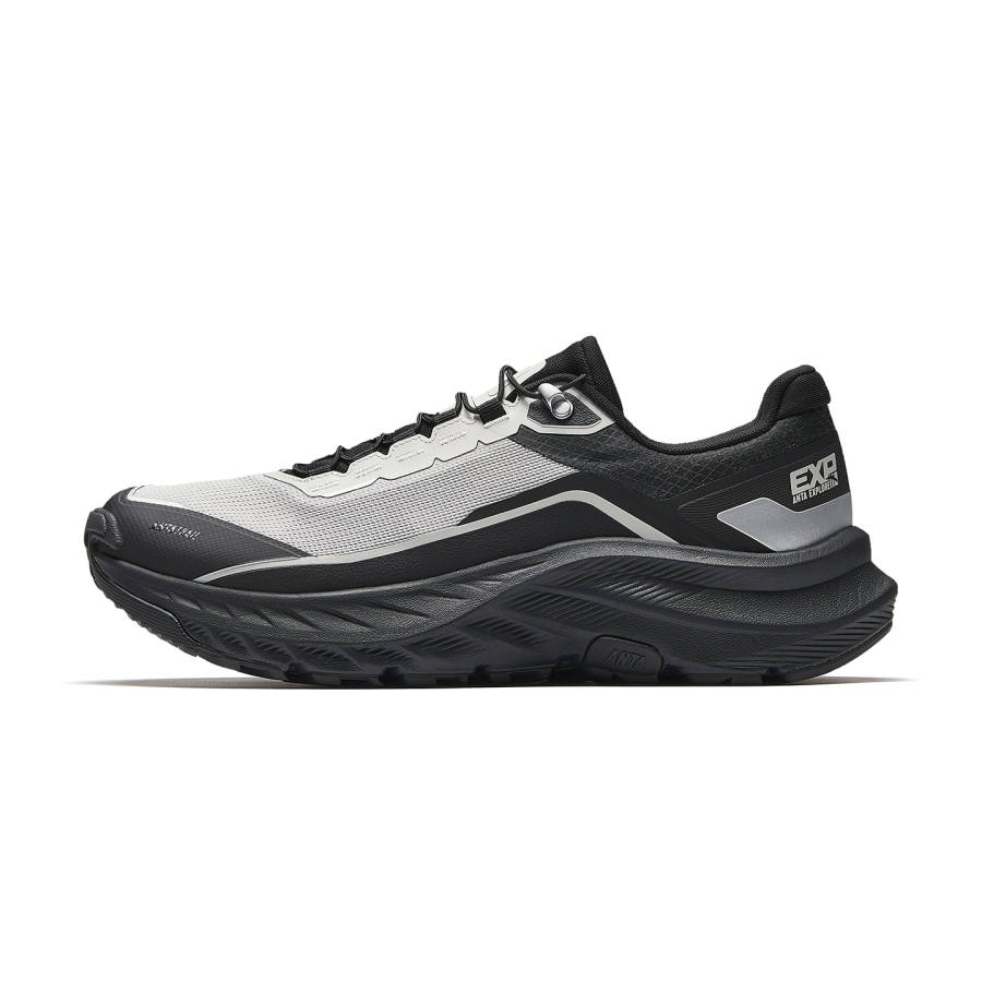 Anta Fabric Outdoor Shoes Men's Basic Black/Shade 1 Gray