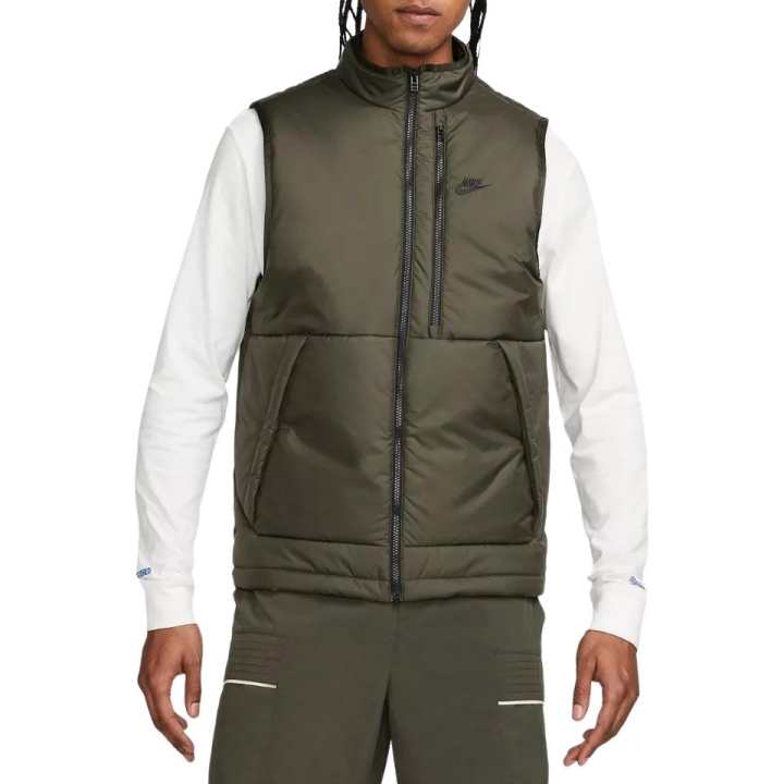 Nike Nike Therma FIT Vests Men's Green Stand Collar Other