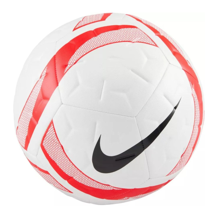 Nike Nike Size 5 Machine Stitched Ball Pu White/Red Soccer Ball
