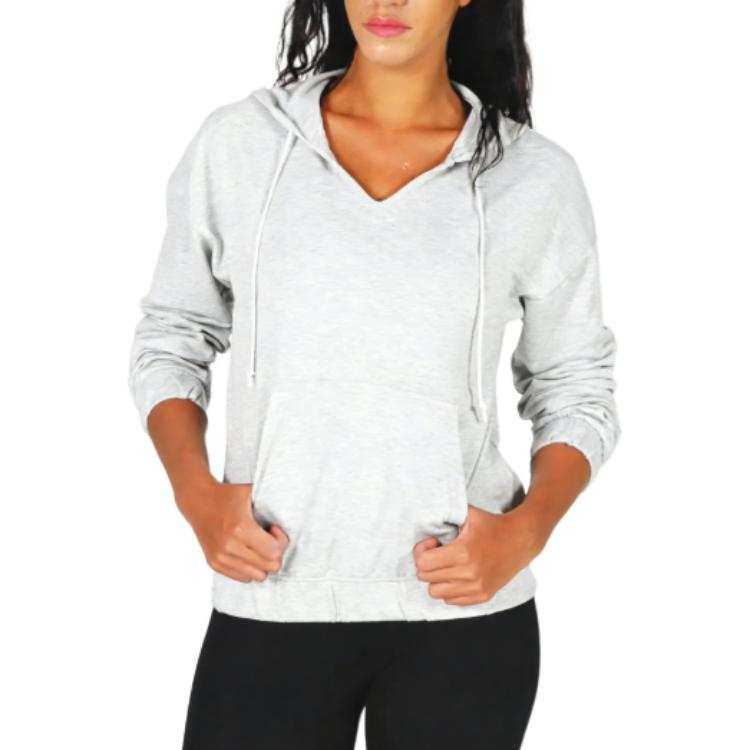 Nike Nike Core Sweatshirts Women's Gray Hooded Non Detachable Moderate Straight Fit