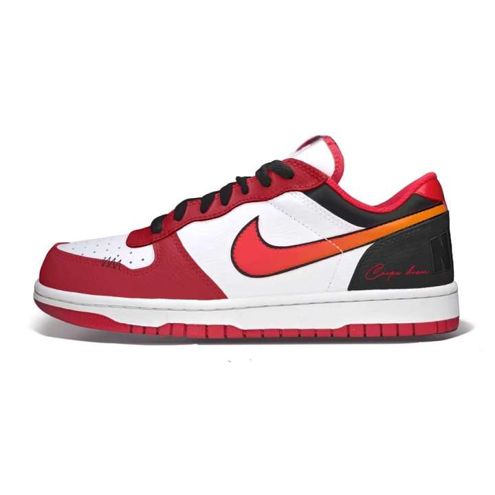 Nike Nike Big Low top Skateboard Shoes Men's Red