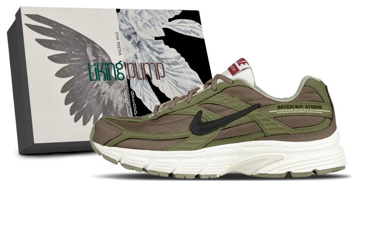 Nike Nike Initiator Mesh, Synthetic Leather Slip Resistant, Waterproof, And Breathable Low top Casual City Commuting