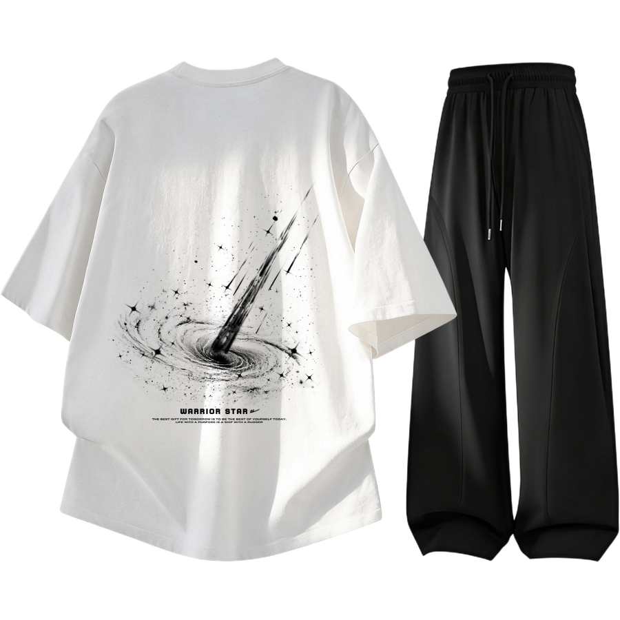 WARRIOR WARRIOR Casual Suits Unisex Crew Neck Moderate