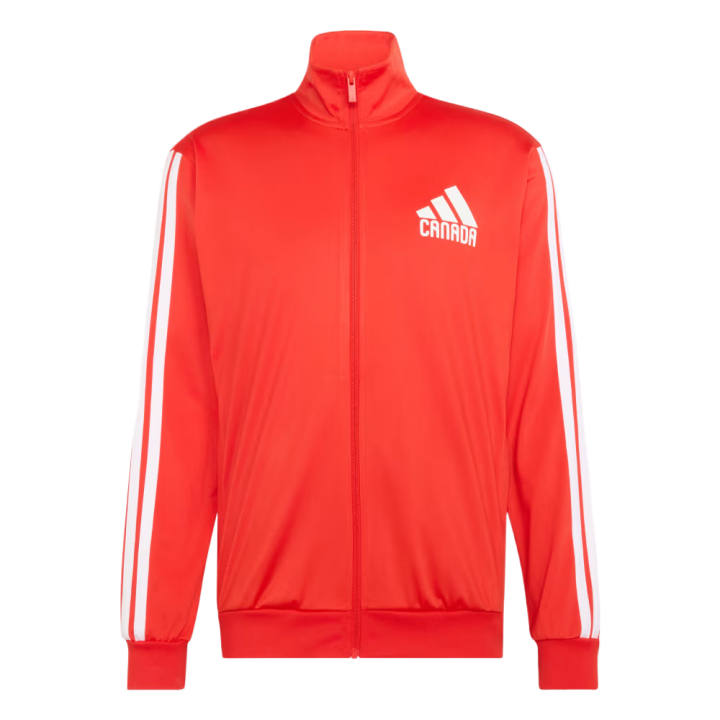 Adidas Adidas Jackets Men's Energetic Red Stand Collar Moderate Other
