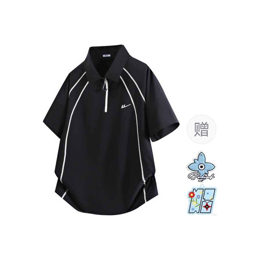 WARRIOR T Shirts Unisex Polo Collar Moderate Straight Fit