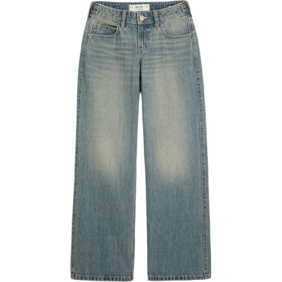Hollister/ Jeans Women's Blue Moderate Straight Fit Pants