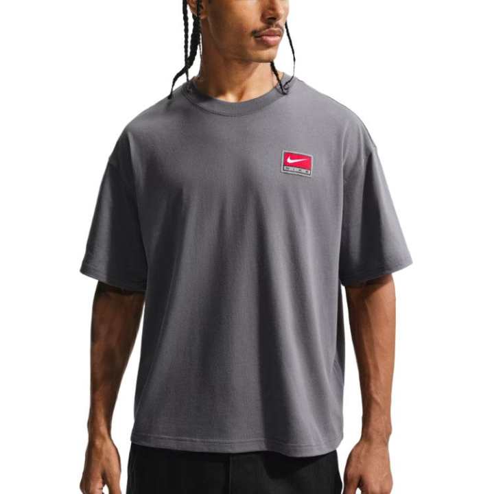 Nike Nike T Shirts Men's Iron Gray Crew Neck