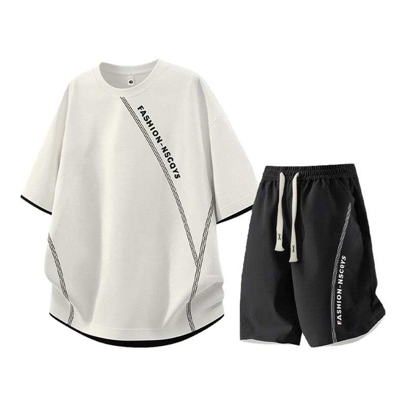 Sugarfunk Sugarfunk Casual Sportswear Men's Crew Neck Moderate