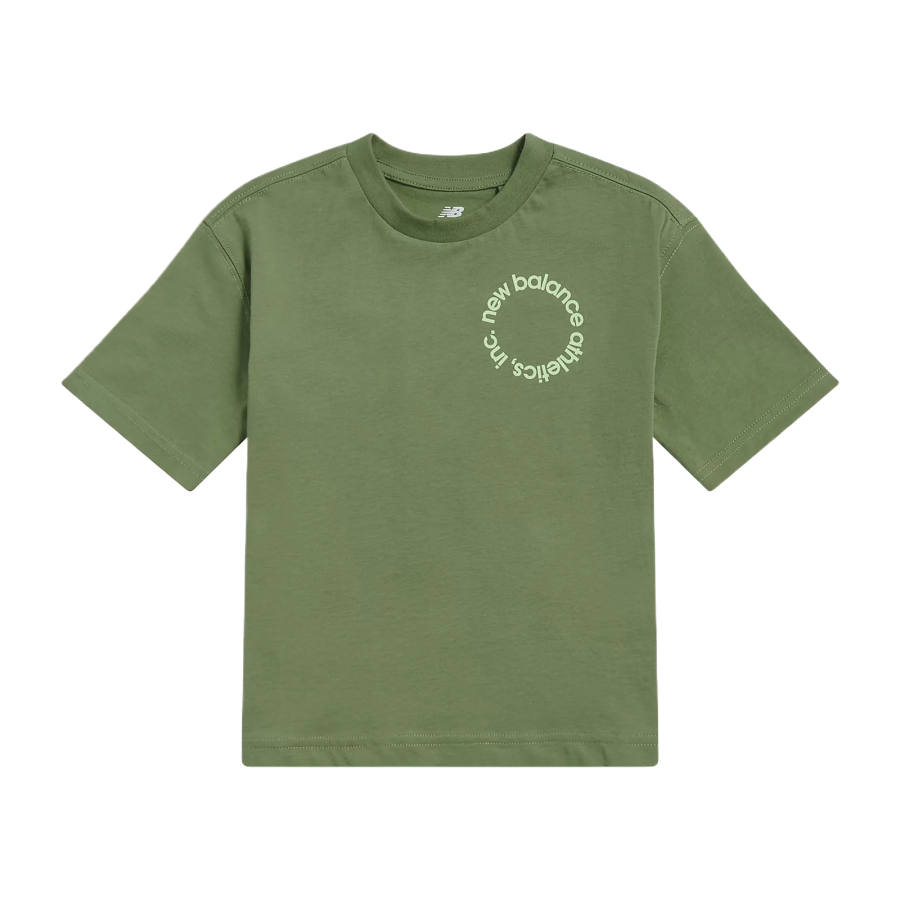 New Balance New Balance Kids T Shirts Crew Neck Moderate