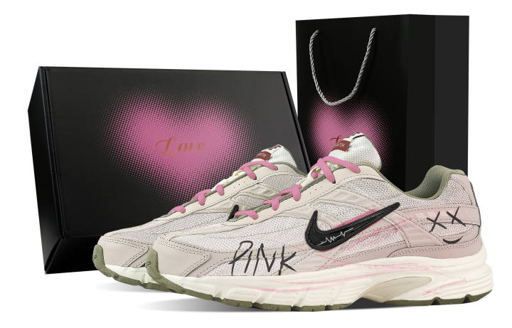 Nike Nike Initiator Support Breathable Low top Casual Running Shoes Men's Pink