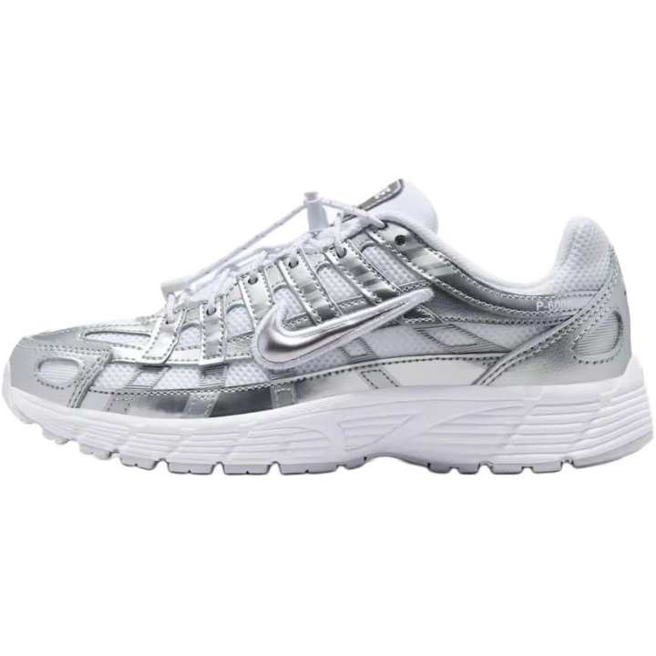 Nike Nike P 6000 Low top Running Shoes Silver Unisex