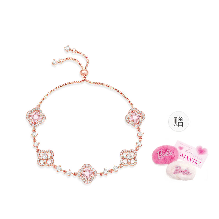 Barbie Clear Quartz Bracelets Women's
