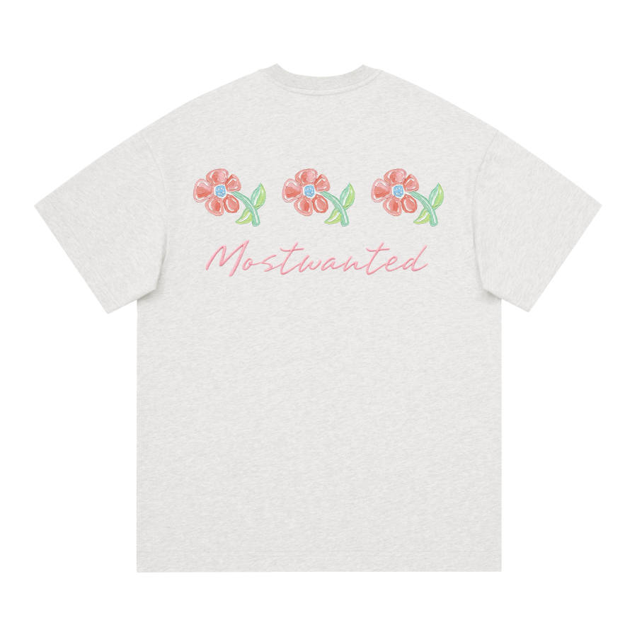 MostwantedLab Vintage Flower T Shirt Women's