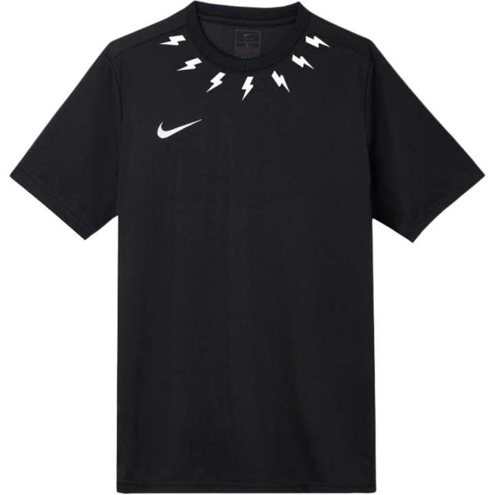 Nike Nike Dri Fit T Shirts Men's Black Crew Neck Moderate Straight Fit