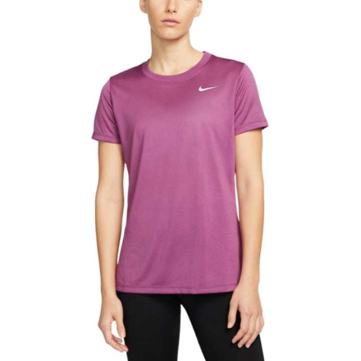 Nike Nike Dri Fit T Shirts Women's Purple Crew Neck