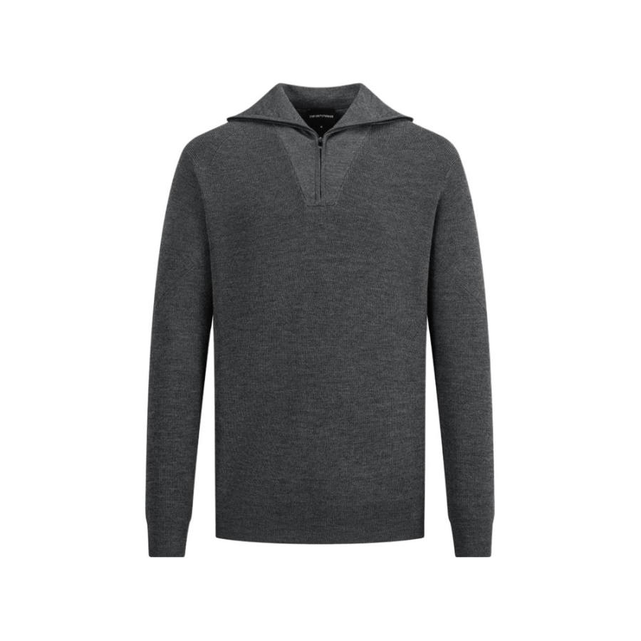 EMPORIO ARMANI FW23 Sweater Men's Gray