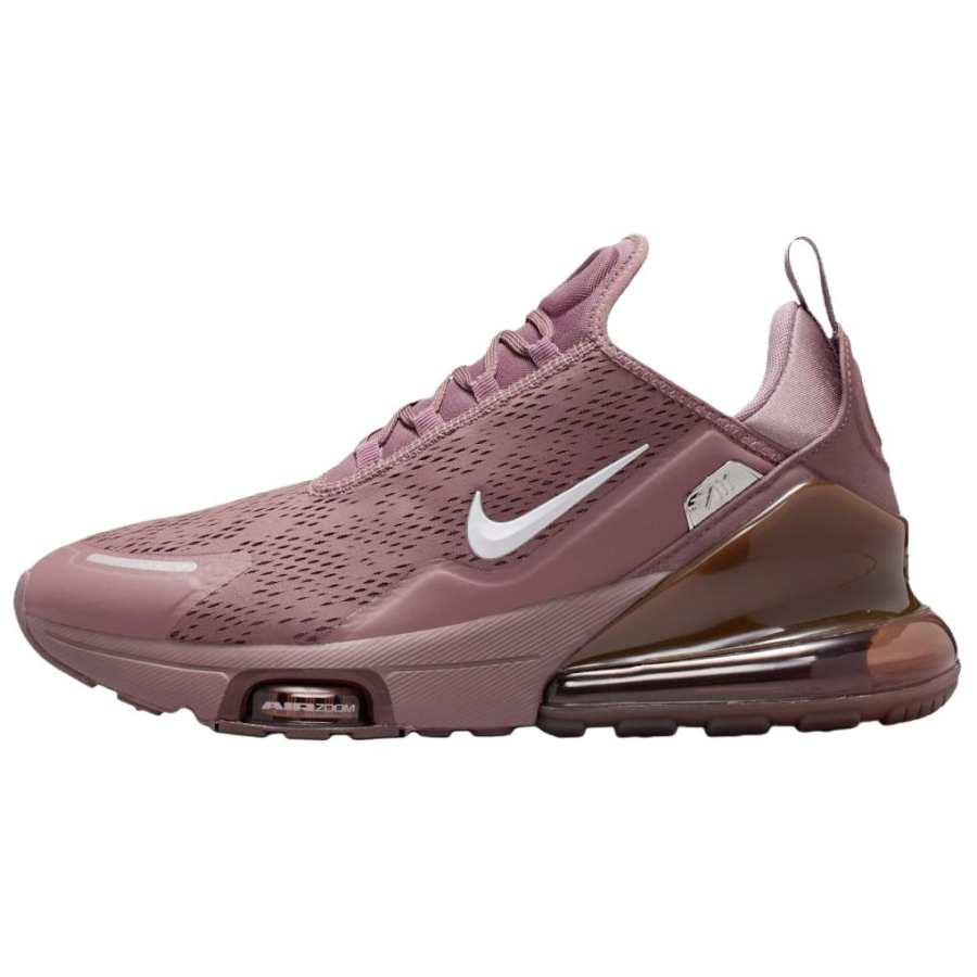 Nike Nike Air Max 270 Breathable Lightweight Running Shoes Men's Pink