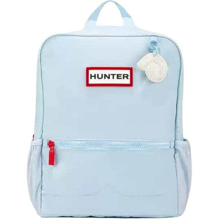 HUNTER Nylon Backpack Baby Blue/Coral Powder