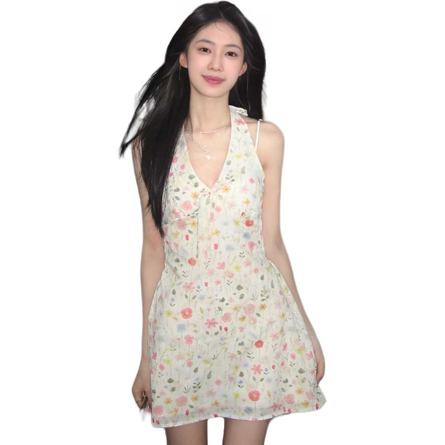 Cotton Gene Sleeveless Dress Women's