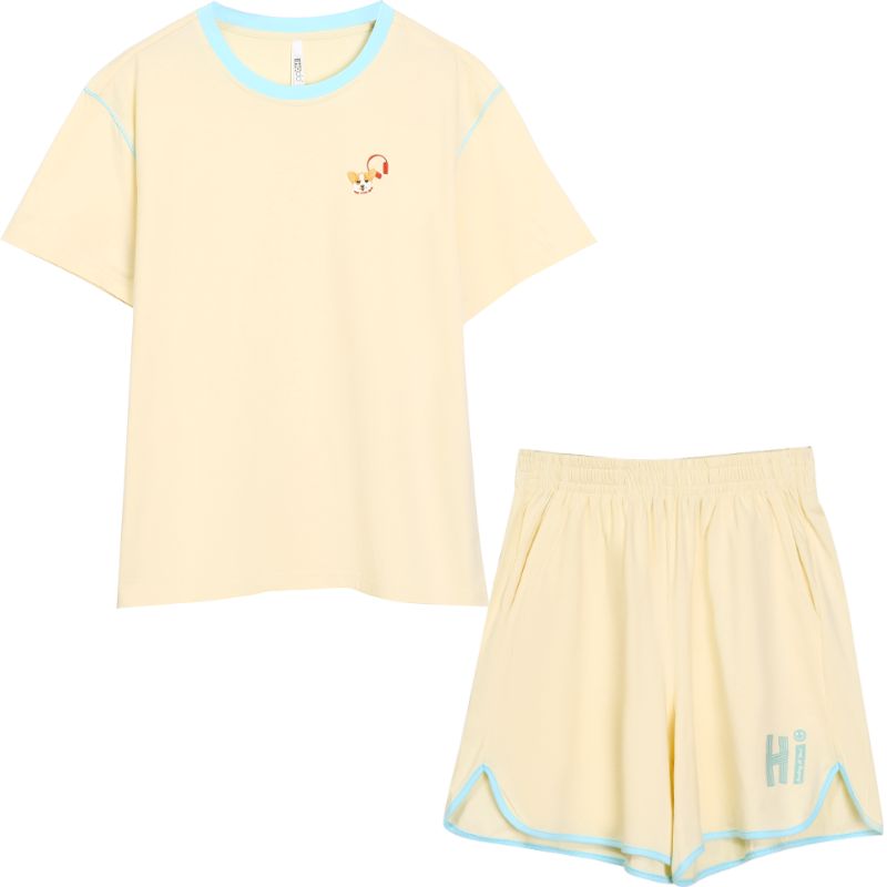 HONGDOUJUJIA Pajama Set Women's