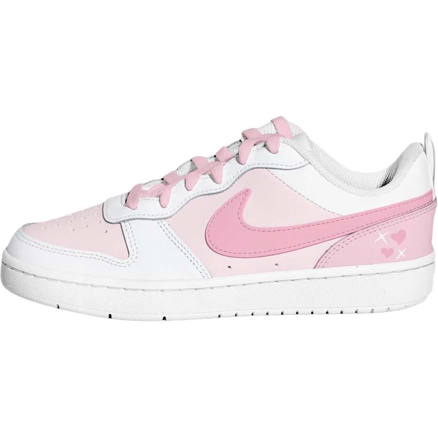 Nike Nike Court Borough Heart Starry Sky Slip Resistant, Abrasion Resistant, Breathable Low top Kids' Skateboarding Shoes