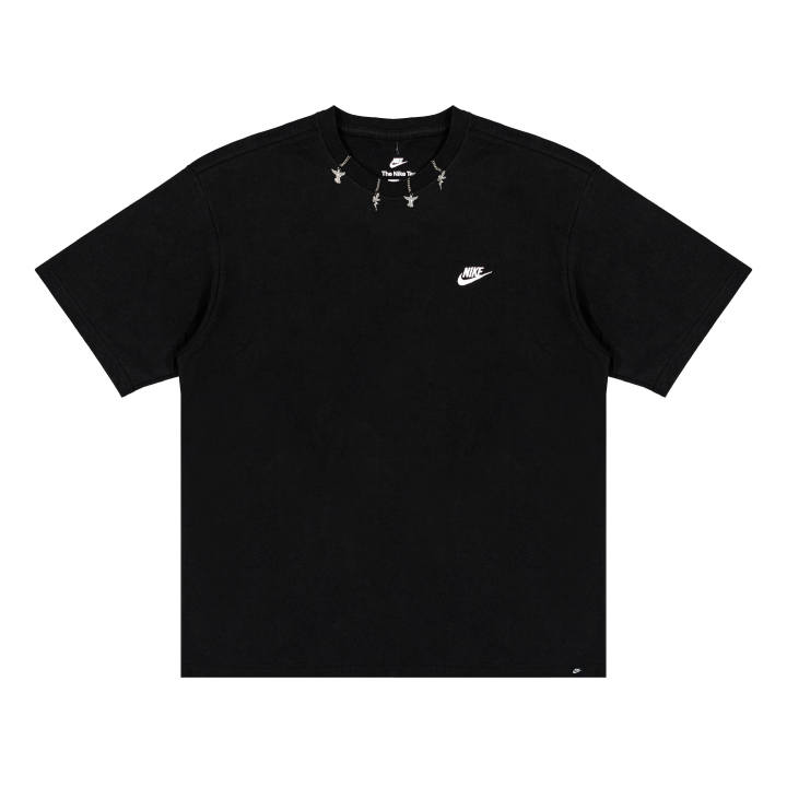 Nike Nike T Shirts Unisex Black Crew Neck