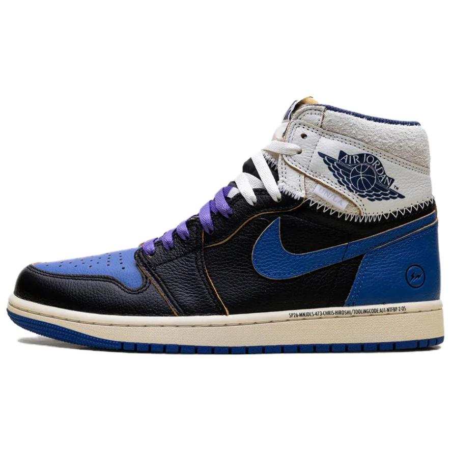 Jordan Union X Fragment Design x Jordan Air Jordan 1 Slip Resistant Abrasion Resistant Slip Resistant Abrasion Resistant