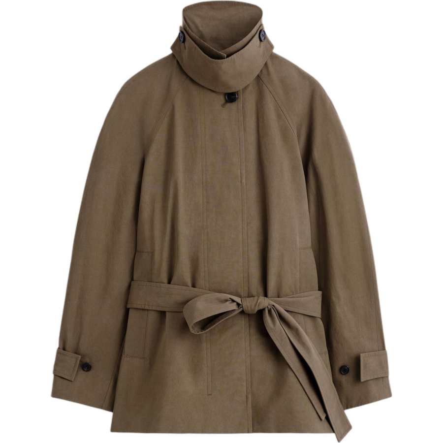 COS Trench Coats Women's Brown Moderate