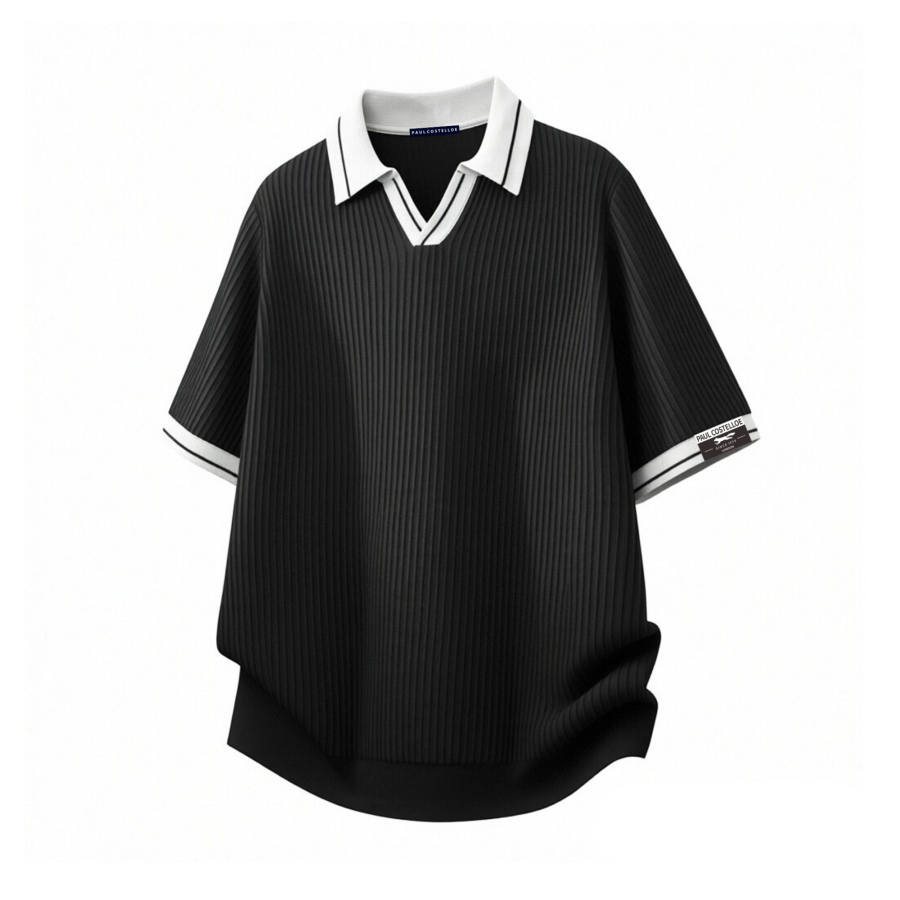 PAUL COSTELLOE T Shirts Unisex Polo Collar Thin Heavyweight